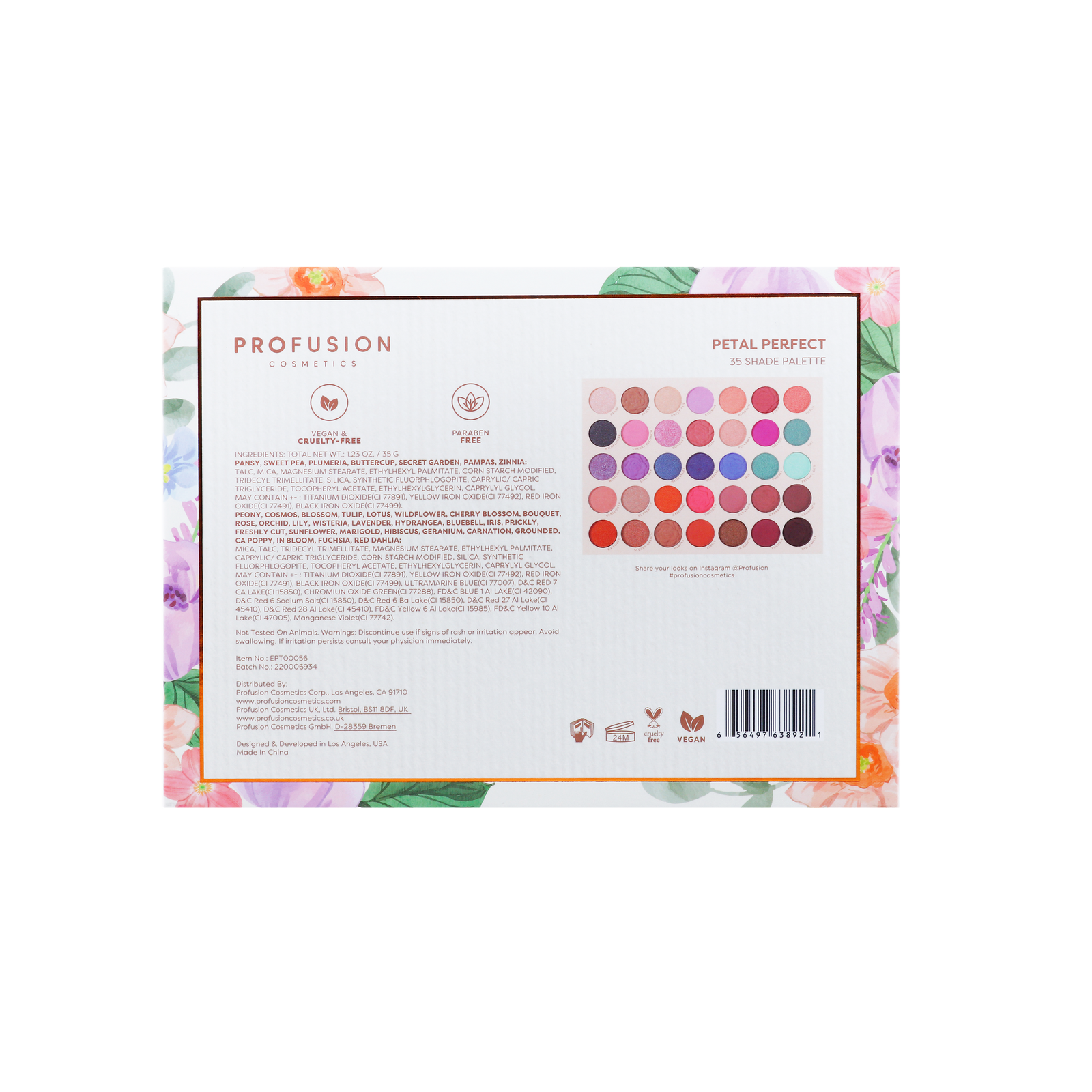 Petal Pefect | 35 Shade Palette