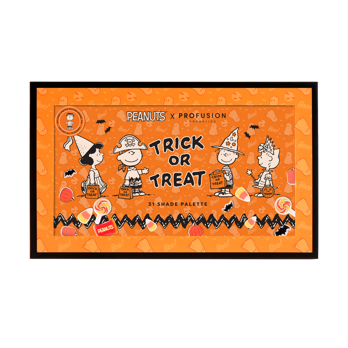 Peanuts Halloween Eyeshadow Palette