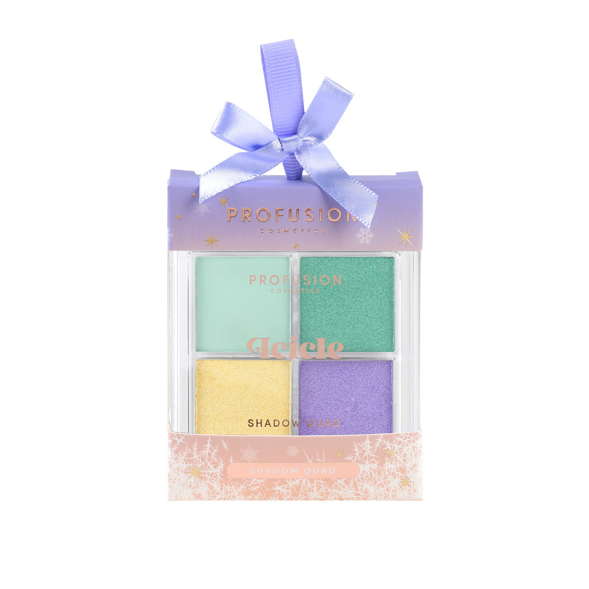 4 shades of eyeshadow palette