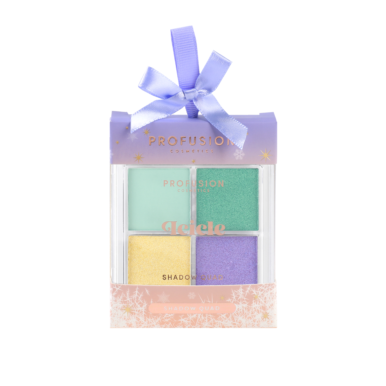 4 shades of eyeshadow palette