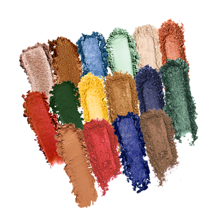 Harry Potter Holiday | Hogwarts™ 16 Shade Palette White Background Swatch