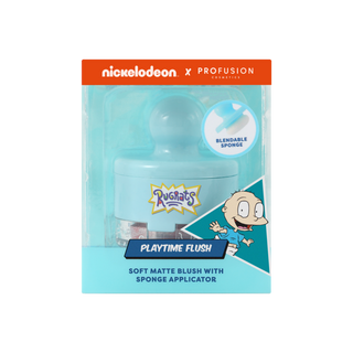 Rugrats | Playtime Flush - Soft Matte Flush With Sponge Applicator