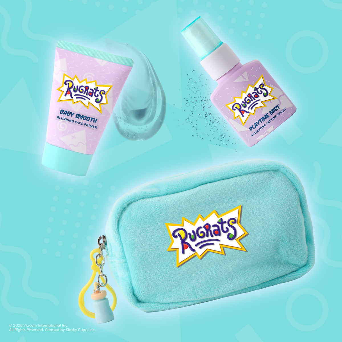 Rugrats | Baby's Gotta Do! - 2 PC Face Set with Keychain Bag