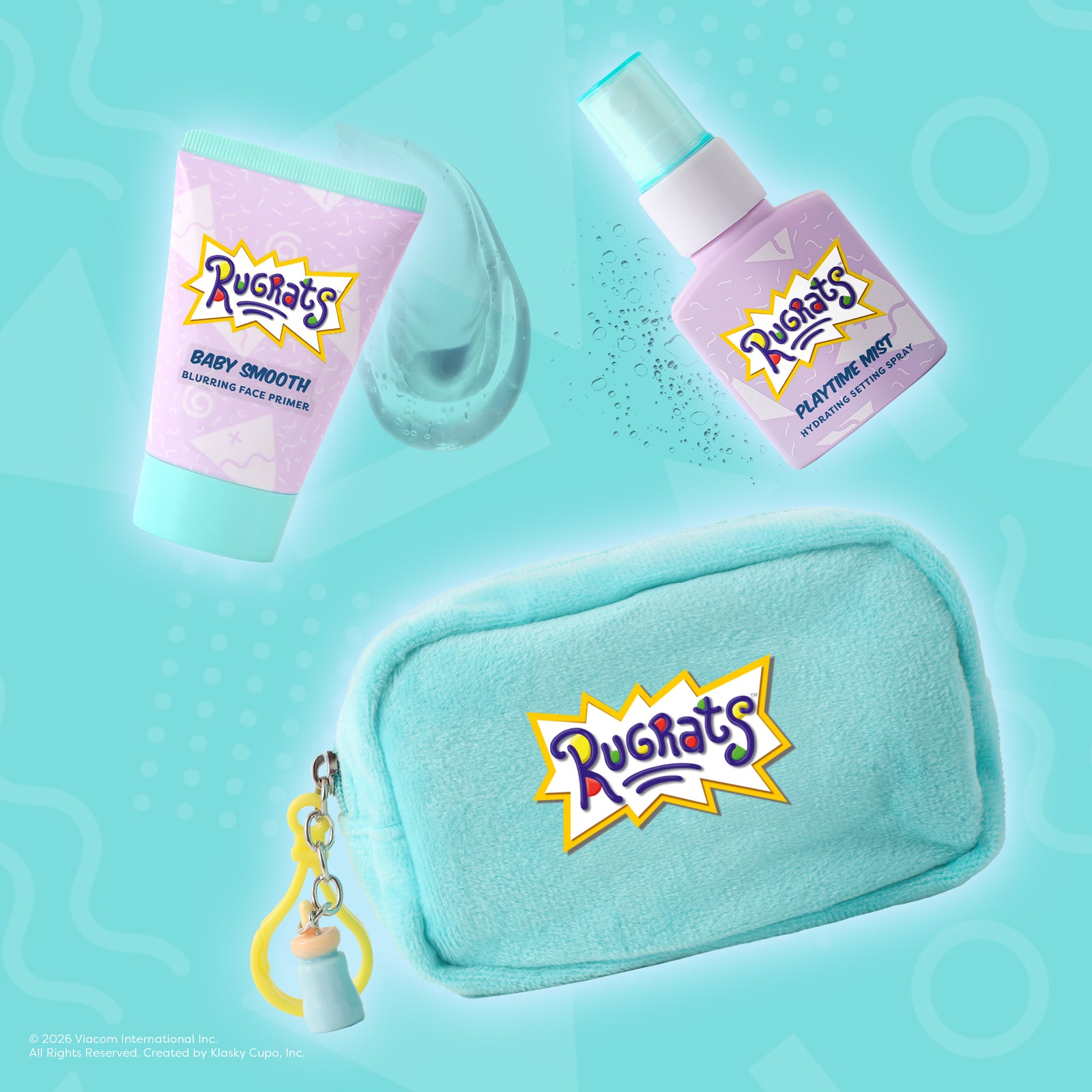 Rugrats | Baby's Gotta Do! - 2 PC Face Set with Keychain Bag