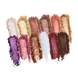 Peanuts 75th The Gang’s All Here 12 Shade Eyeshadow Palette Swatch