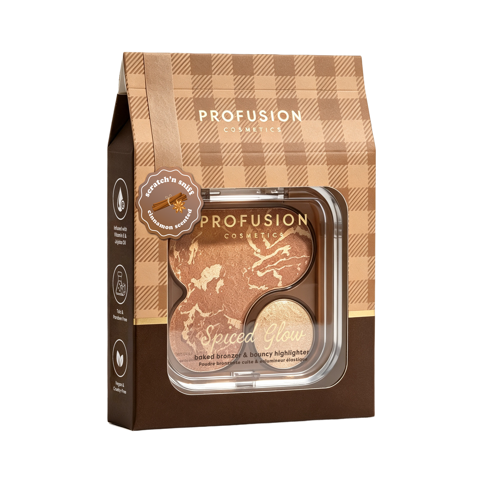 Spiced Glow Baked Bronzer & Bouncy Highlighter