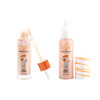 peanuts halloween face primer, eyeshadow primer and setting spray, setting mist