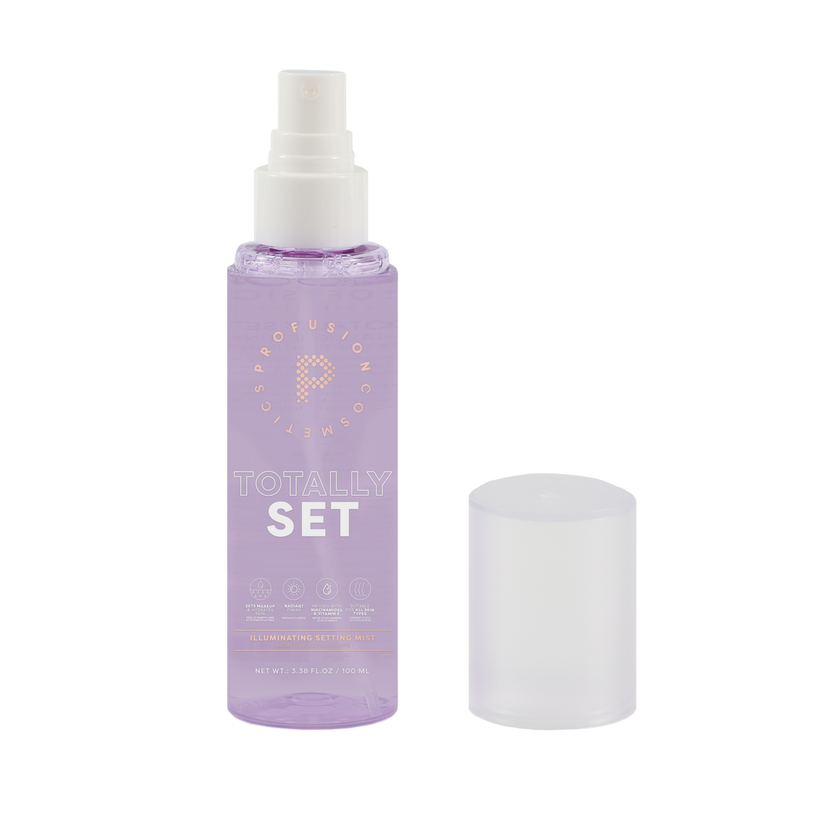 Totally Set Illuminating Setting Mist component open
