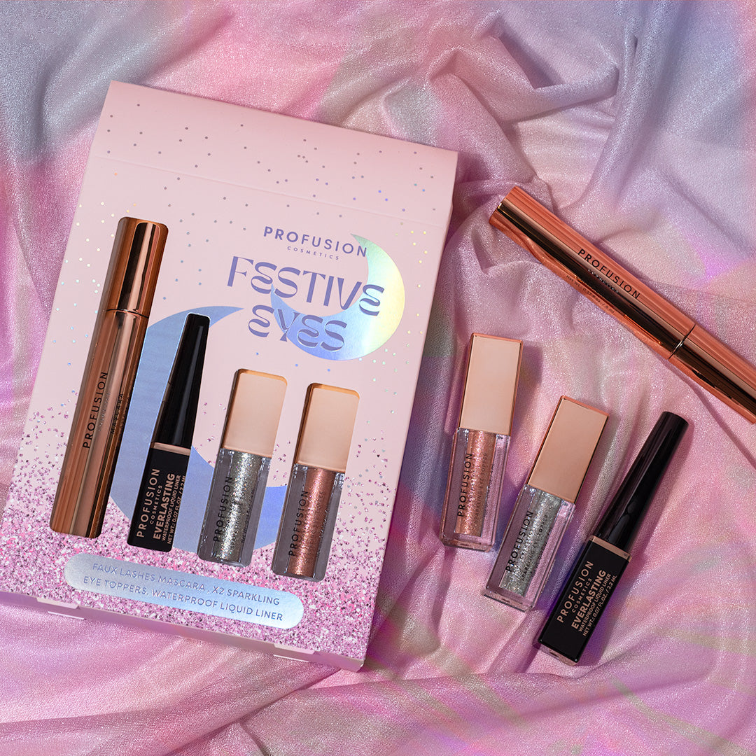 4pc Eye Topper, Eyeliner and Mascara Set Eye Liner