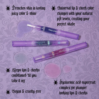 Gothic Makeup Cheek and Lip Gloss