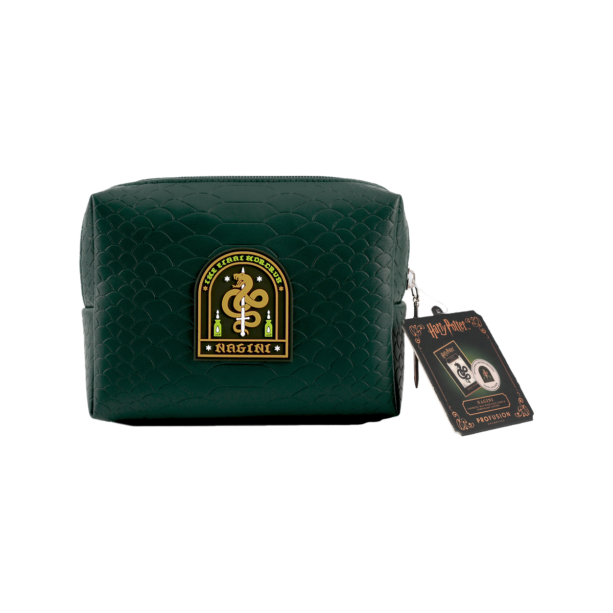 HP Dark Arts | Nagini Cosmetic Bag with Face Gems &amp; Temporary Tattoo
