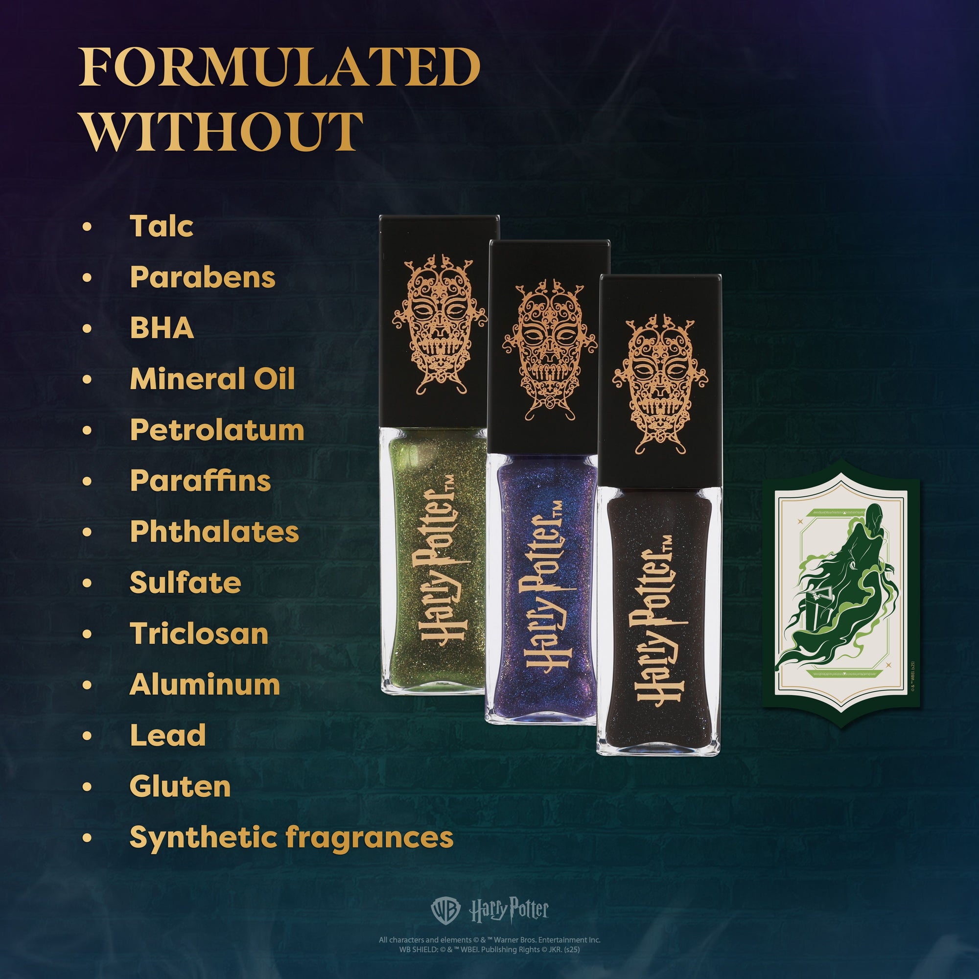 HP Dark Arts | Death Eater Bite Color Changing Shimmer Lip Oil Call Out