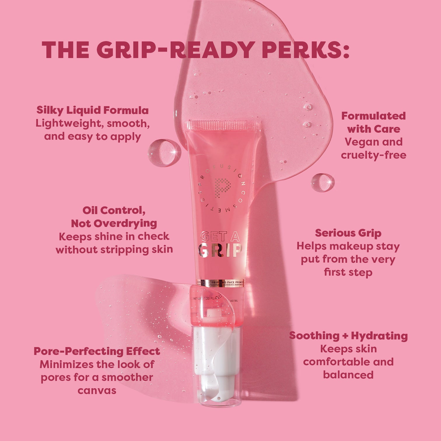 Get a Grip - Hydrating Gripping Face Primer Call Out