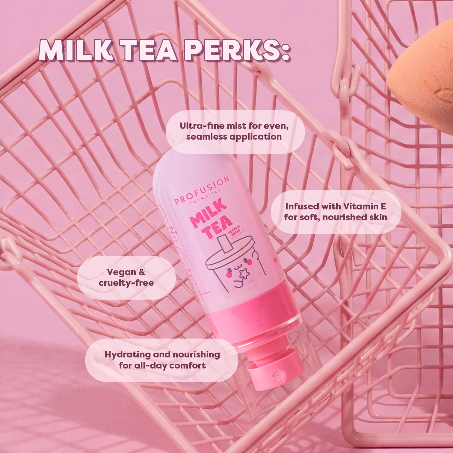 Milk Tea Setting Spray