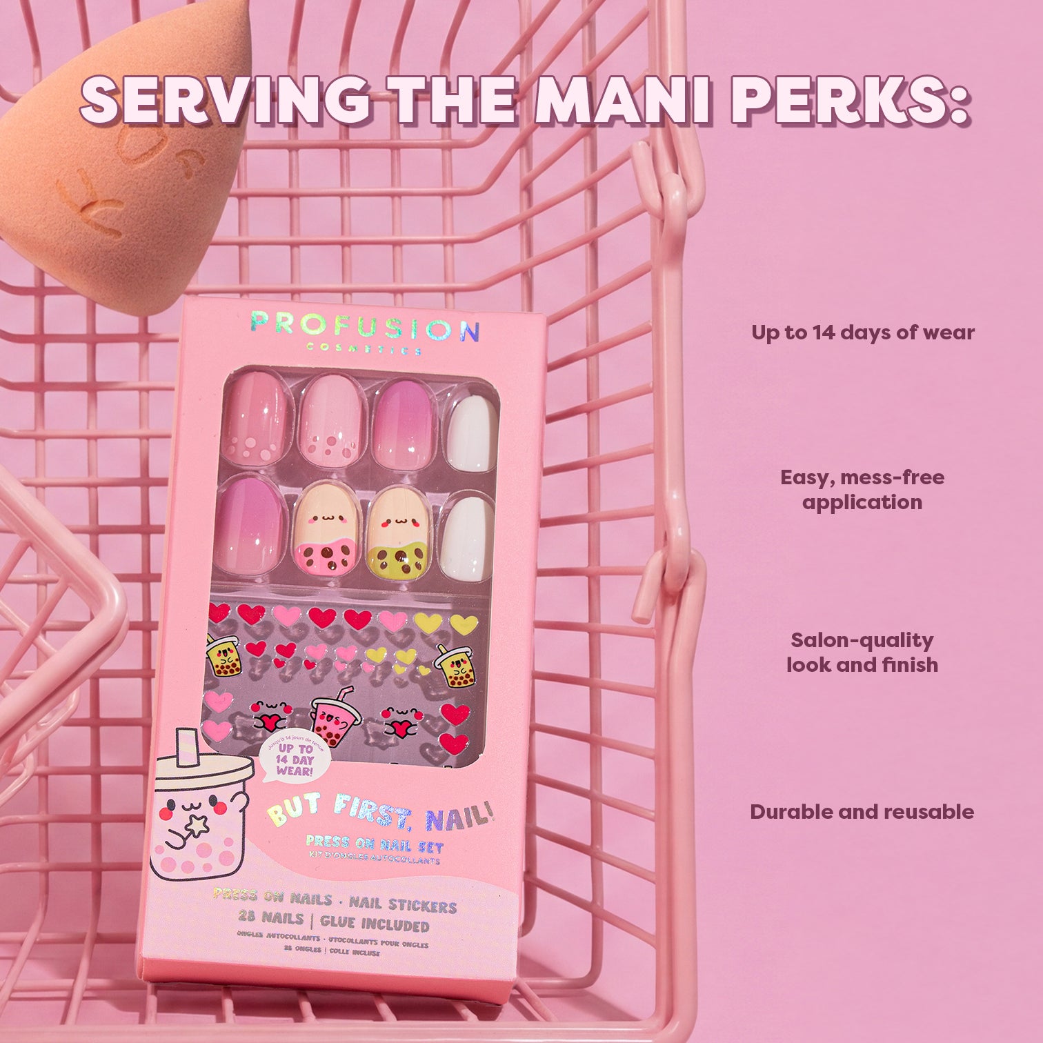 But, First, Nail Press On Nail Set