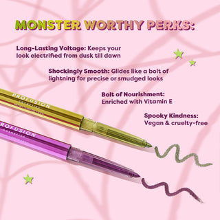 Monster Bash | Chrome Monster Gel Liner Set call out