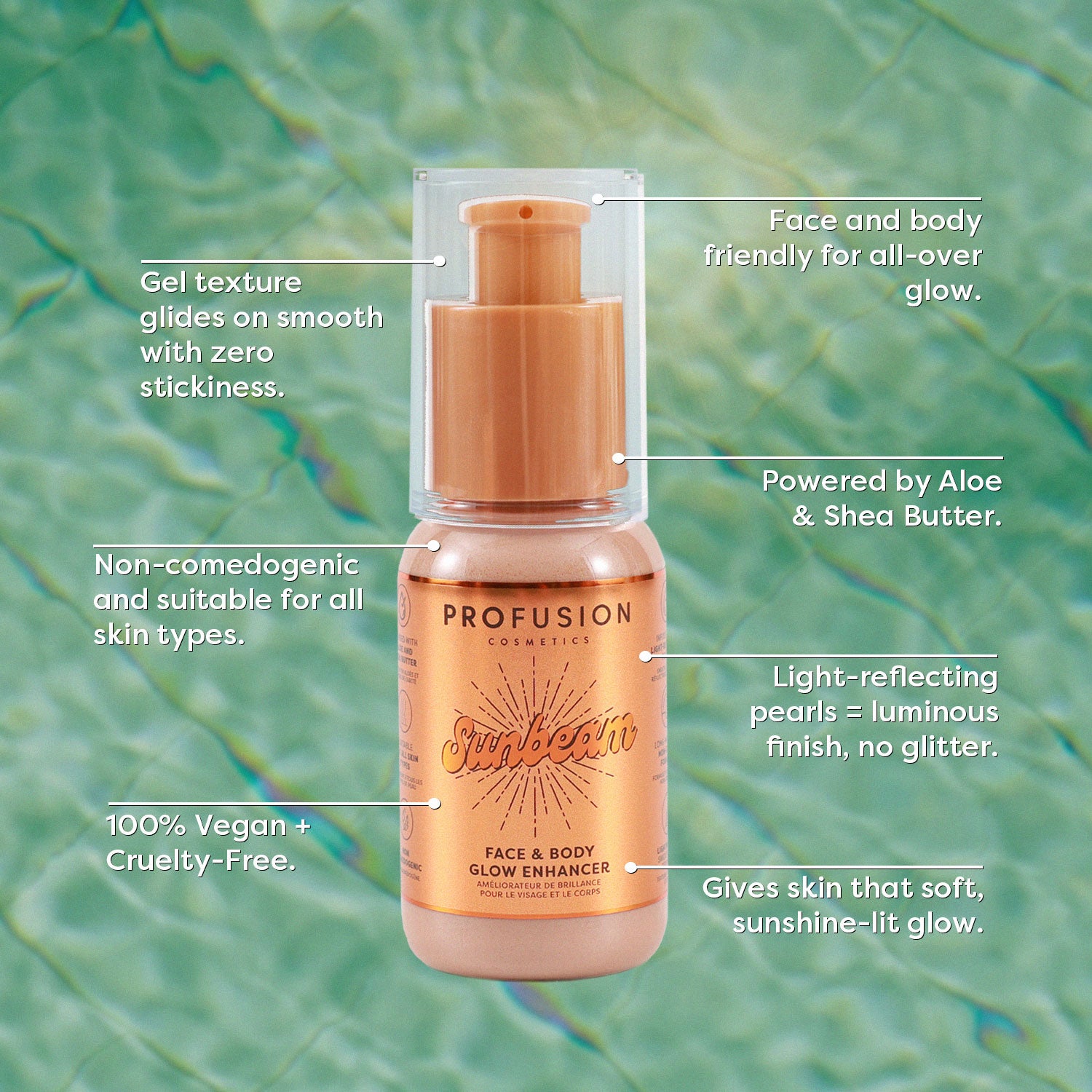 West Coast Glow Sunbeam Face & Body Glow Enhancer