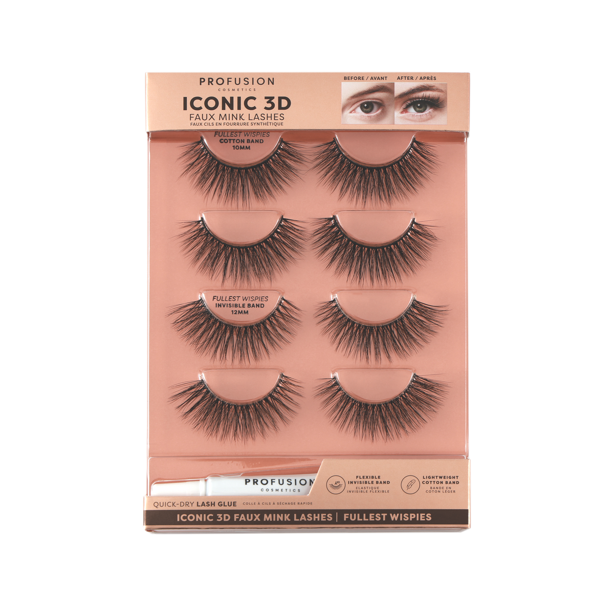 Iconic 3D Faux Mink Lashes
