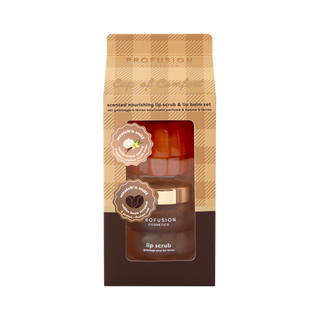 Cup of Comfort Scented Nourishing Lip Scrub & Lip Balm Set