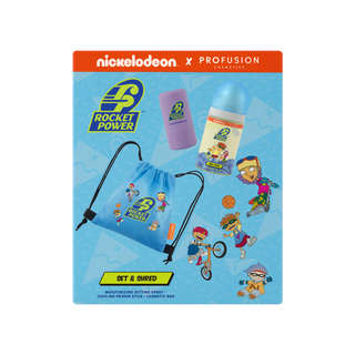 Rocket Power | Game Day Ready - 2 PC Face Set with Cosmetic Bag