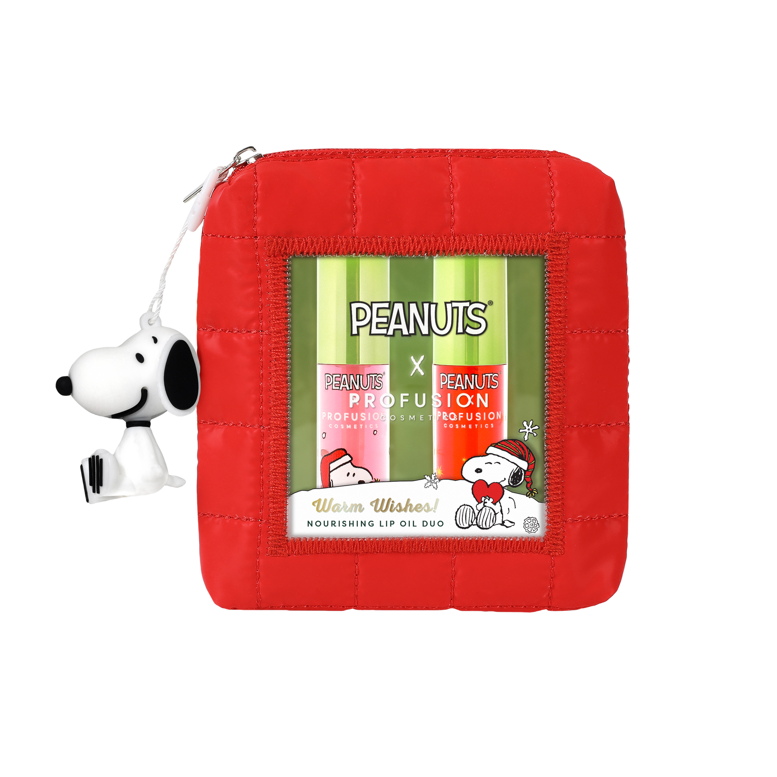 Peanuts Holiday | Warm Wishes Nourishing Lip Oil Duo