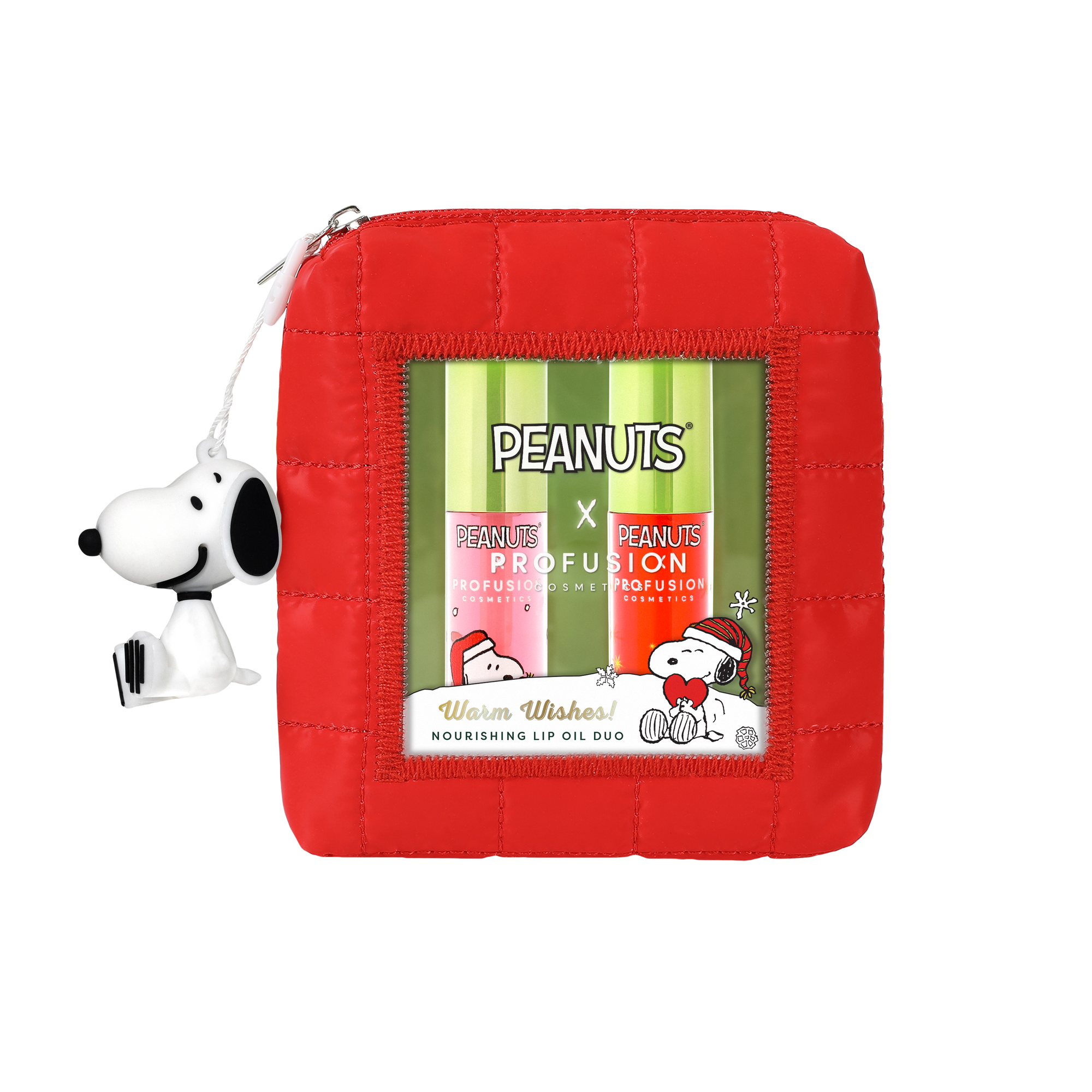 Peanuts Holiday | Warm Wishes Nourishing Lip Oil Duo