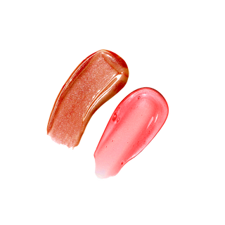 Harry Potter Holiday | Gryffindor™ Lip Duo Set white background swatch 