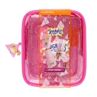 Rugrats | I'm In Charge - 2 PC Lip & Cheek Set with Cosmetic Bag