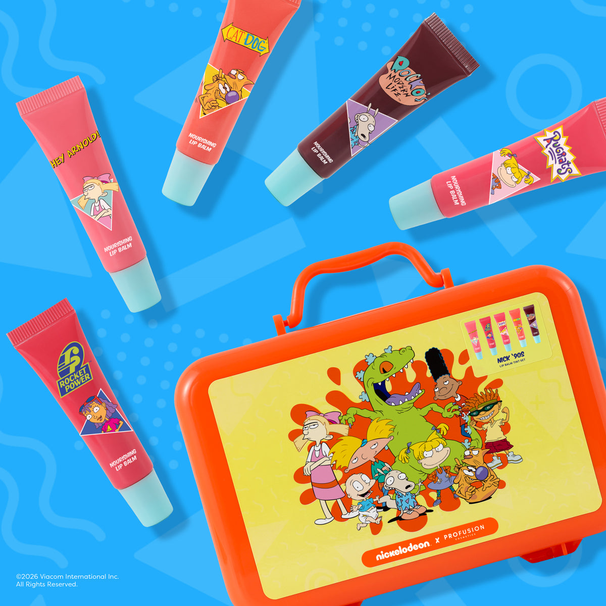 Nick 90s | 5 PC Lip Balm with Lunchbox