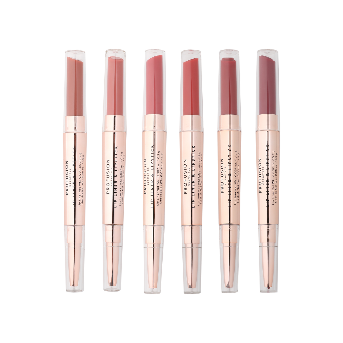 6 Piece Lipstick &amp; Liner Set