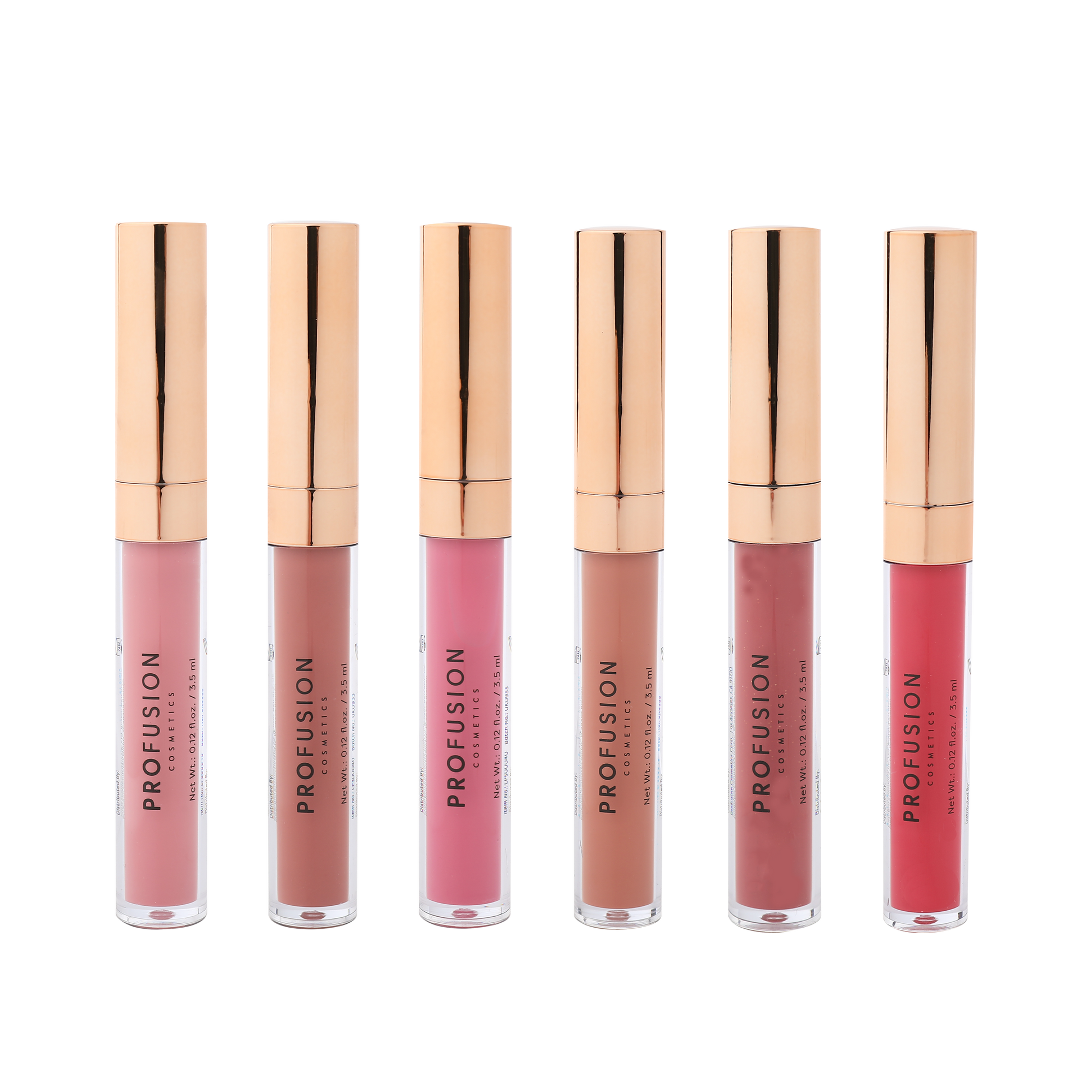 6 Piece Lip Gloss Set