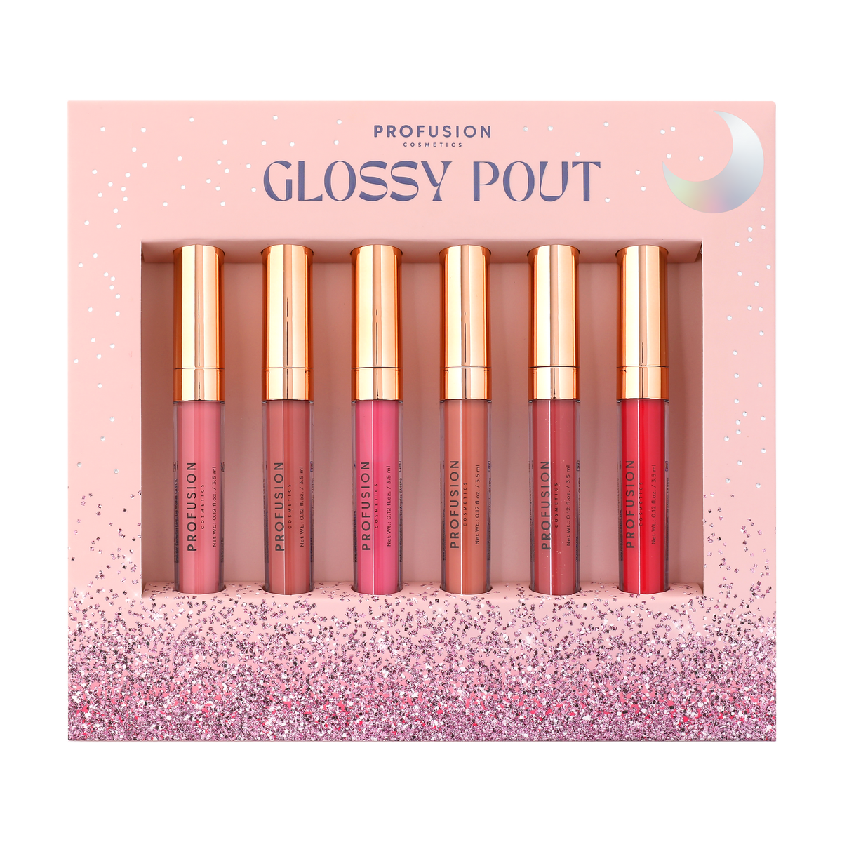 6 Piece Lip Gloss Set