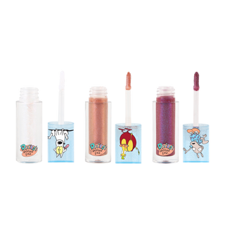 Rocko's Modern Life | Oh Snap! 3 PC Shimmer Lip Oil with Cosmetic Bag
