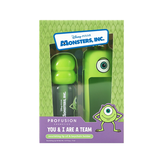 You & I Are A Team | Nourishing Lip Oil & Keychain Holder