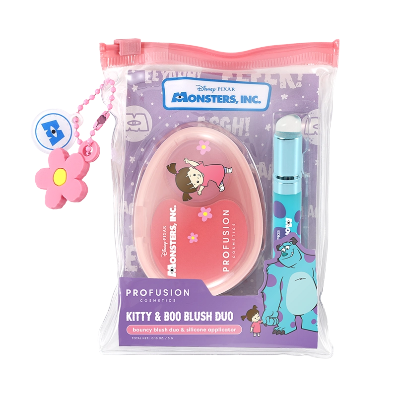 Kitty &amp; Boo | Bouncy Blush Duo &amp; Silicone Applicator
