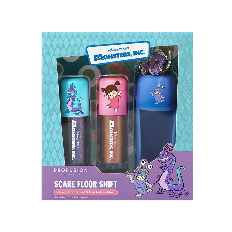 Scare Floor Shift | Chrome Topper Set &amp; Keychain Holder