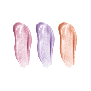 close up swatches of the ]three lip toppers