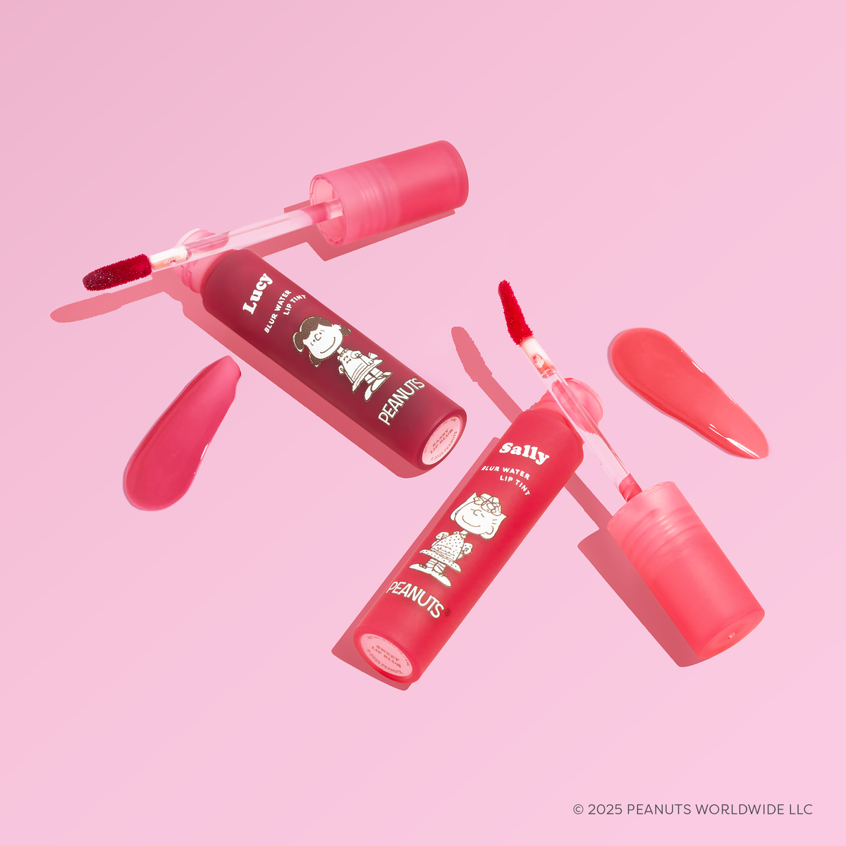 Peanuts 75th Blur Water Lip Tint Lucy and Sally