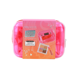 Es una vibra | Juego de cosméticos y bolsa de 3 piezas listo para el festival