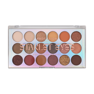 18 shade Eyeshadow Palette and Makeup Brushes Set