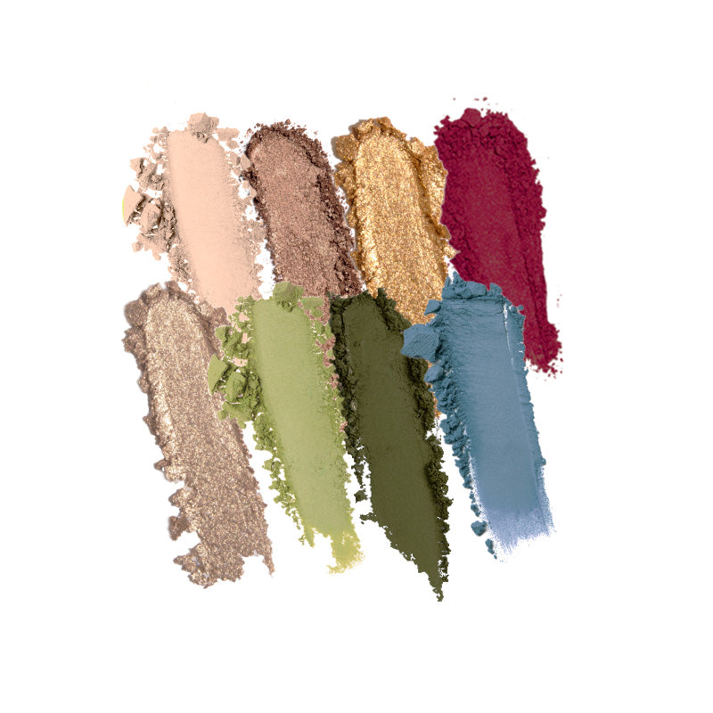 eyeshadow palette swatches