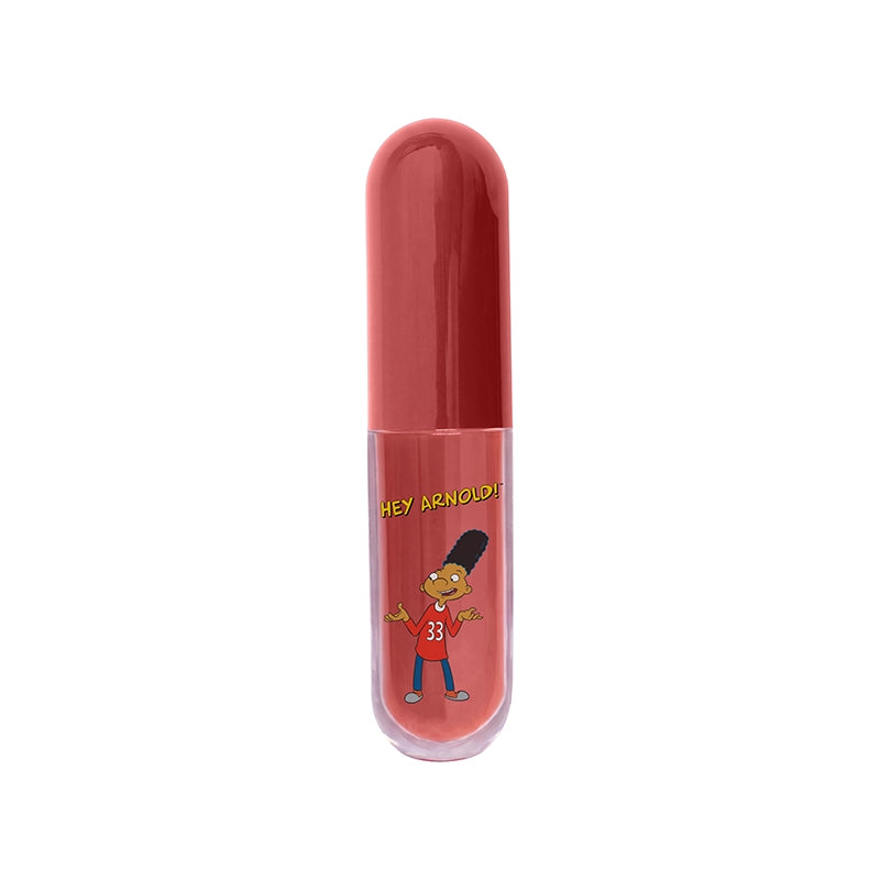 Hey Arnold!| Sidewalk Stories - 3 PC Lip Kit Set with Cosmetic Bag