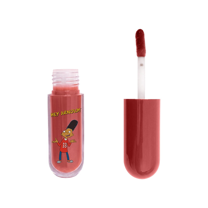 Hey Arnold!| Sidewalk Stories - 3 PC Lip Kit Set with Cosmetic Bag