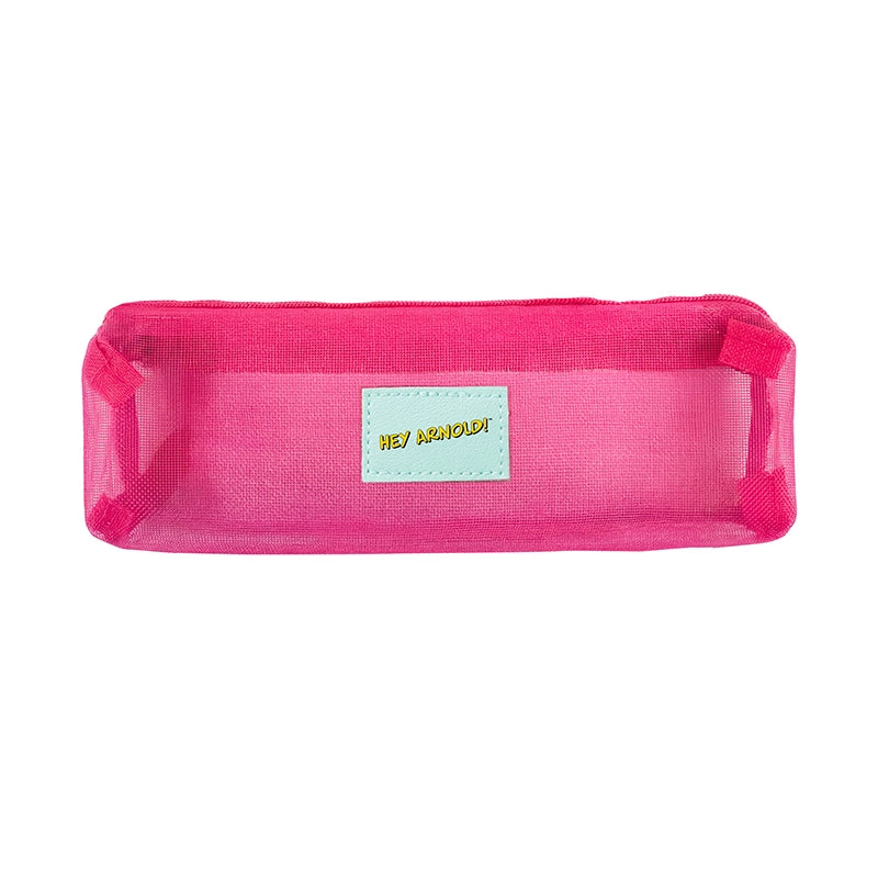Hey Arnold!| Sidewalk Stories - 3 PC Lip Kit Set with Cosmetic Bag