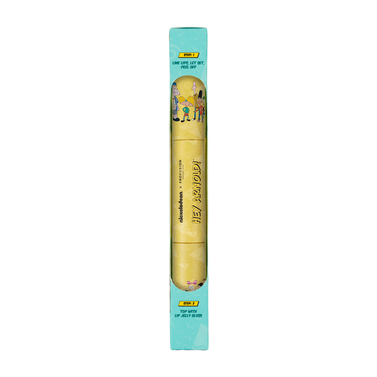Hey Arnold! | Move It Football Head - Peel Off Lip Stain & Nourishing Lip Balm