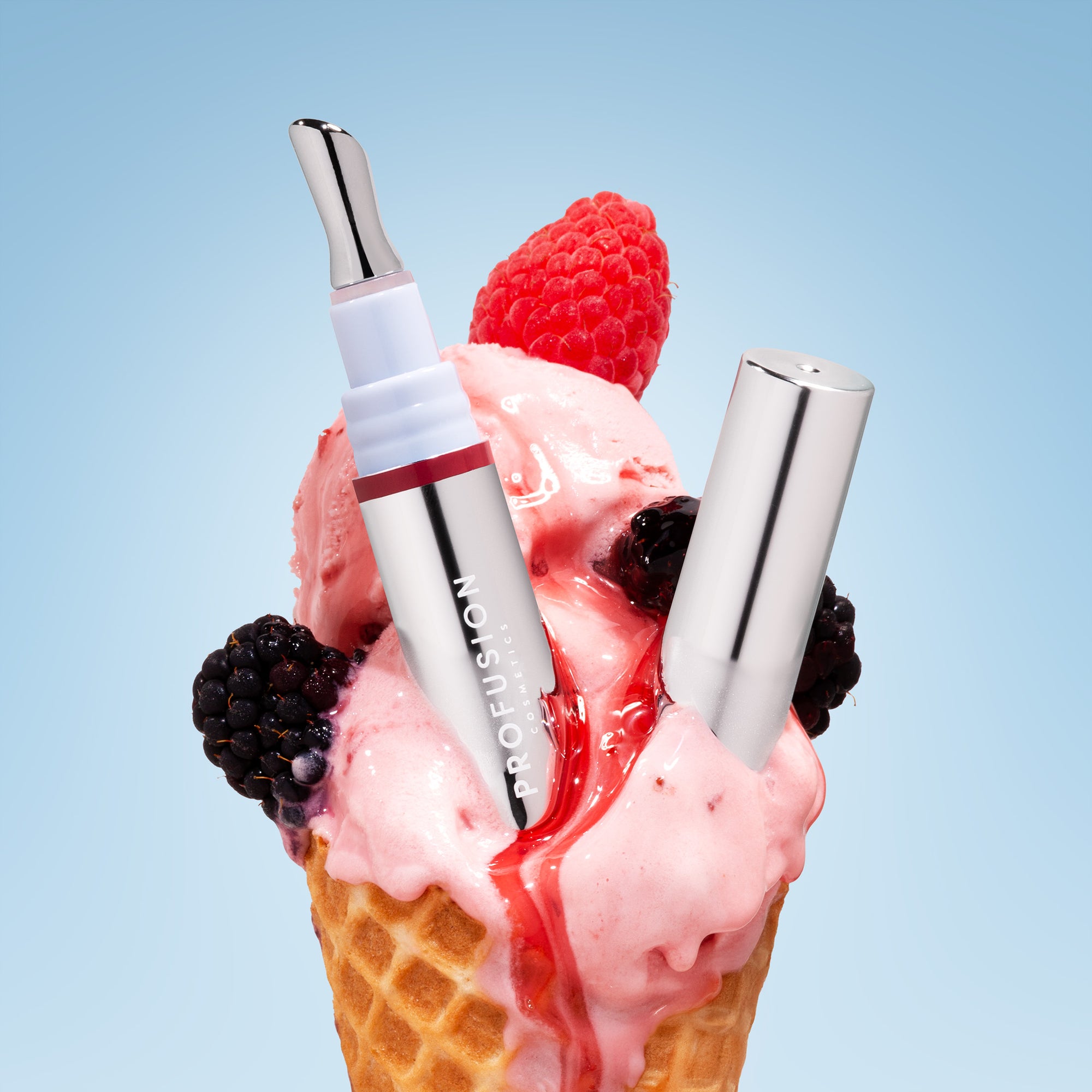 Frosted Kiss in iceream cone