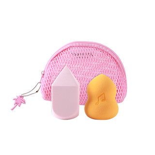 Es una vibra | Juego de bolsa y esponja para mezclar de 3 piezas Feel the Beat