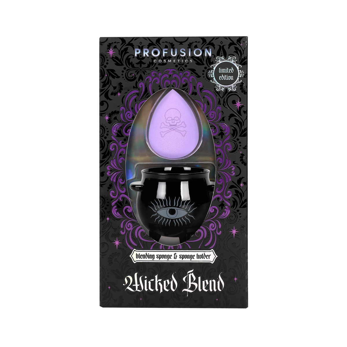 Wicked Blend-Blending Sponge&amp; Sponge Holder