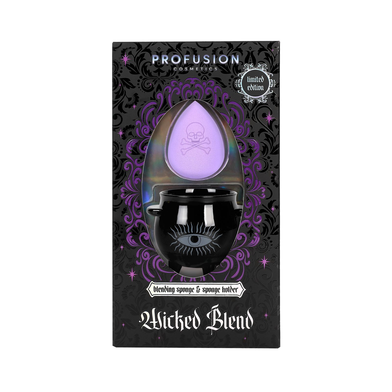 Wicked Blend-Blending Sponge& Sponge Holder