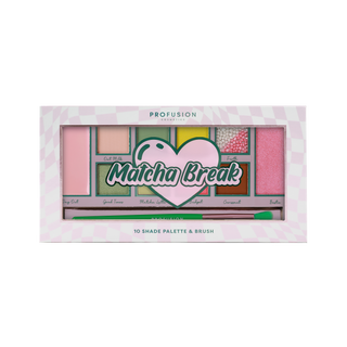 Matcha Break Eyeshadow Palette, make up palette
